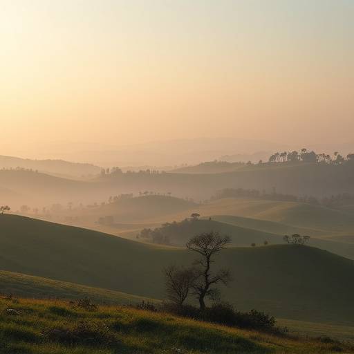 Podcast thumbnail for 'The Mindful Moment' featuring a serene landscape.
